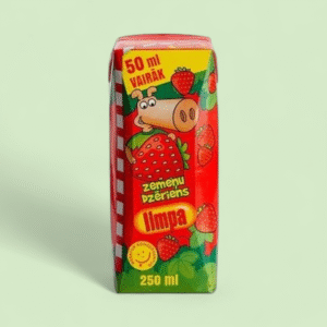 Limpa zemeņu sulas dzēriens 0,25l