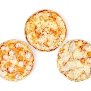 Trīs picu komplekts – Margarita, Salami un Hawaii pica 25 cm